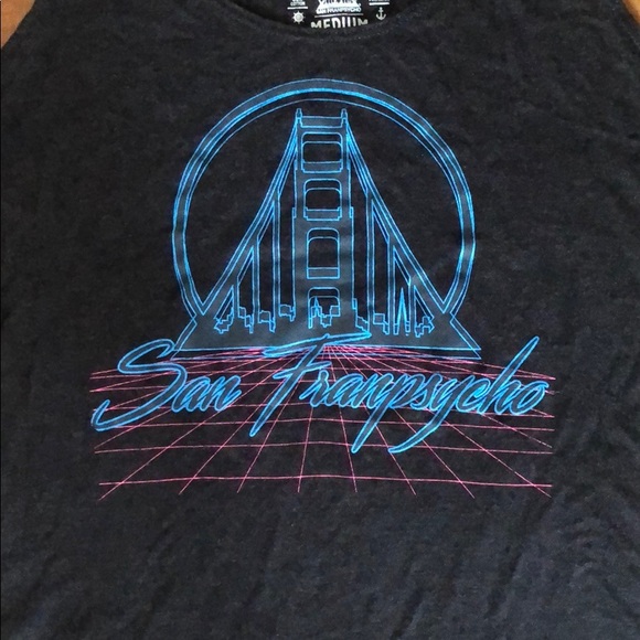 San Franpsycho tank, Sz M - Picture 2 of 5